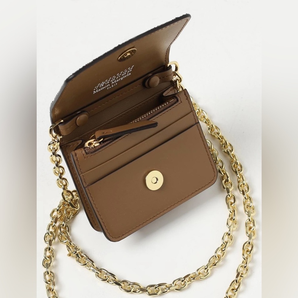 💛Maison Margiela✨100% Authentic Maison Margiela Glitter micro chain wallet✨ - Picture 1 of 10